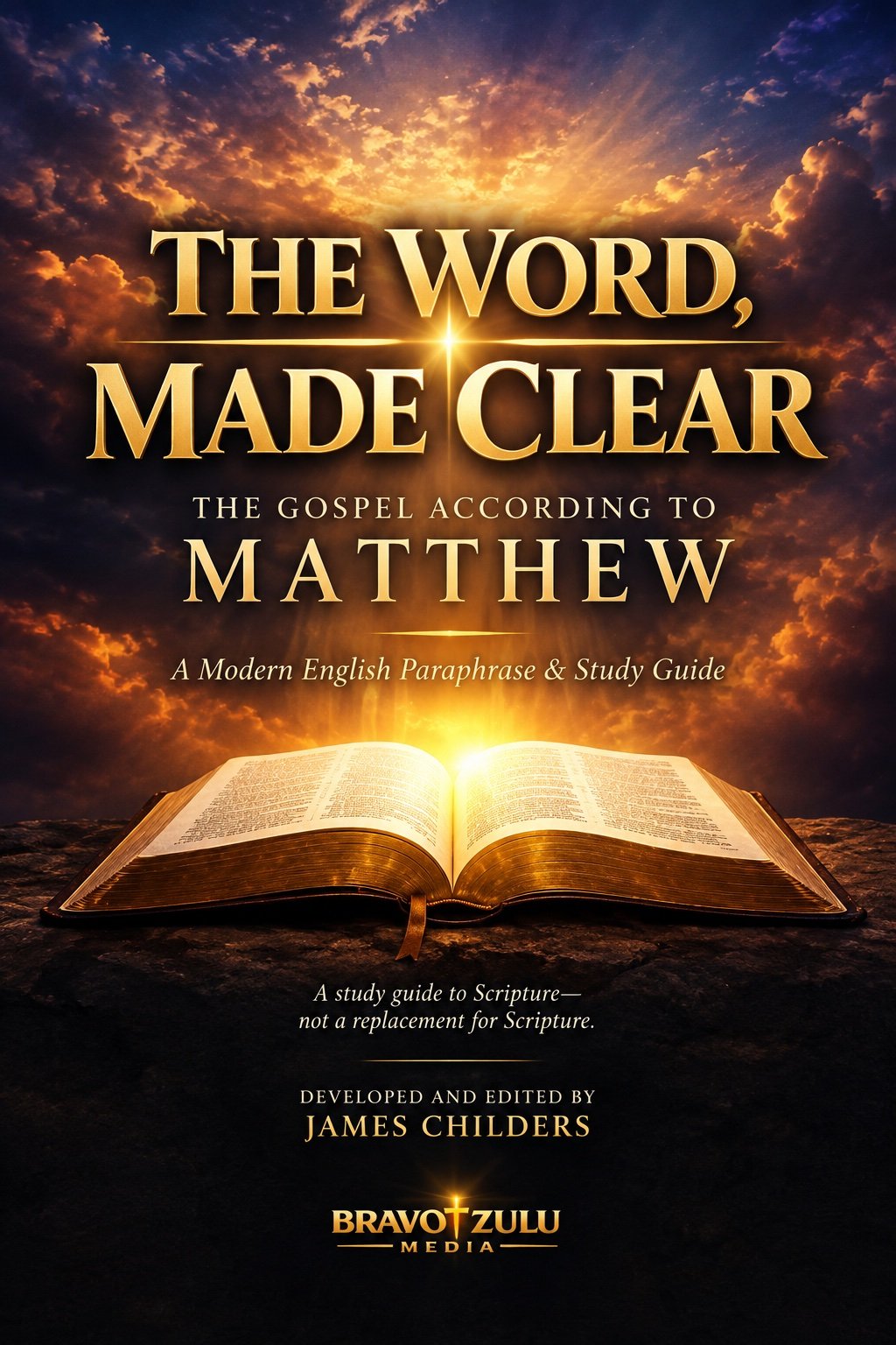 The Word, Made Clear Matthew study guide cover